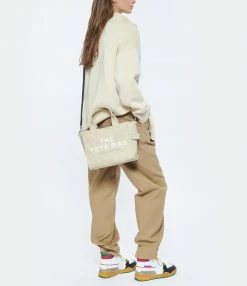 MARC JACOBS Sac The Mini Tote Coton Beige 13 MARC JACOBS Sac The Mini Tote Coton Beige -jerome dreyfuss shop unnamed file 623