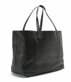 Alternative view of GOLDEN GOOSE Cabas Pasadena Cuir Noir