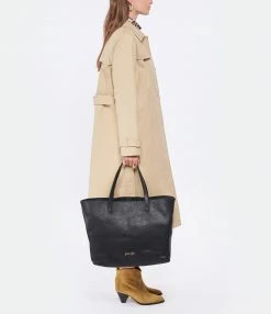 GOLDEN GOOSE Cabas Pasadena Cuir Noir -jerome dreyfuss shop unnamed file 629