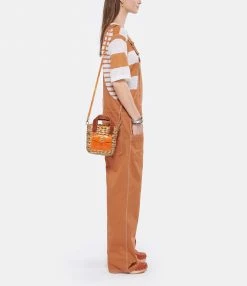 CLARIS VIROT Panier Joe Cuir Orange 12 CLARIS VIROT Panier Joe Cuir Orange -jerome dreyfuss shop unnamed file 63