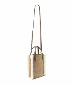 Alternative view of GOLDEN GOOSE Cabas Mini California Cuir Suédé Camel