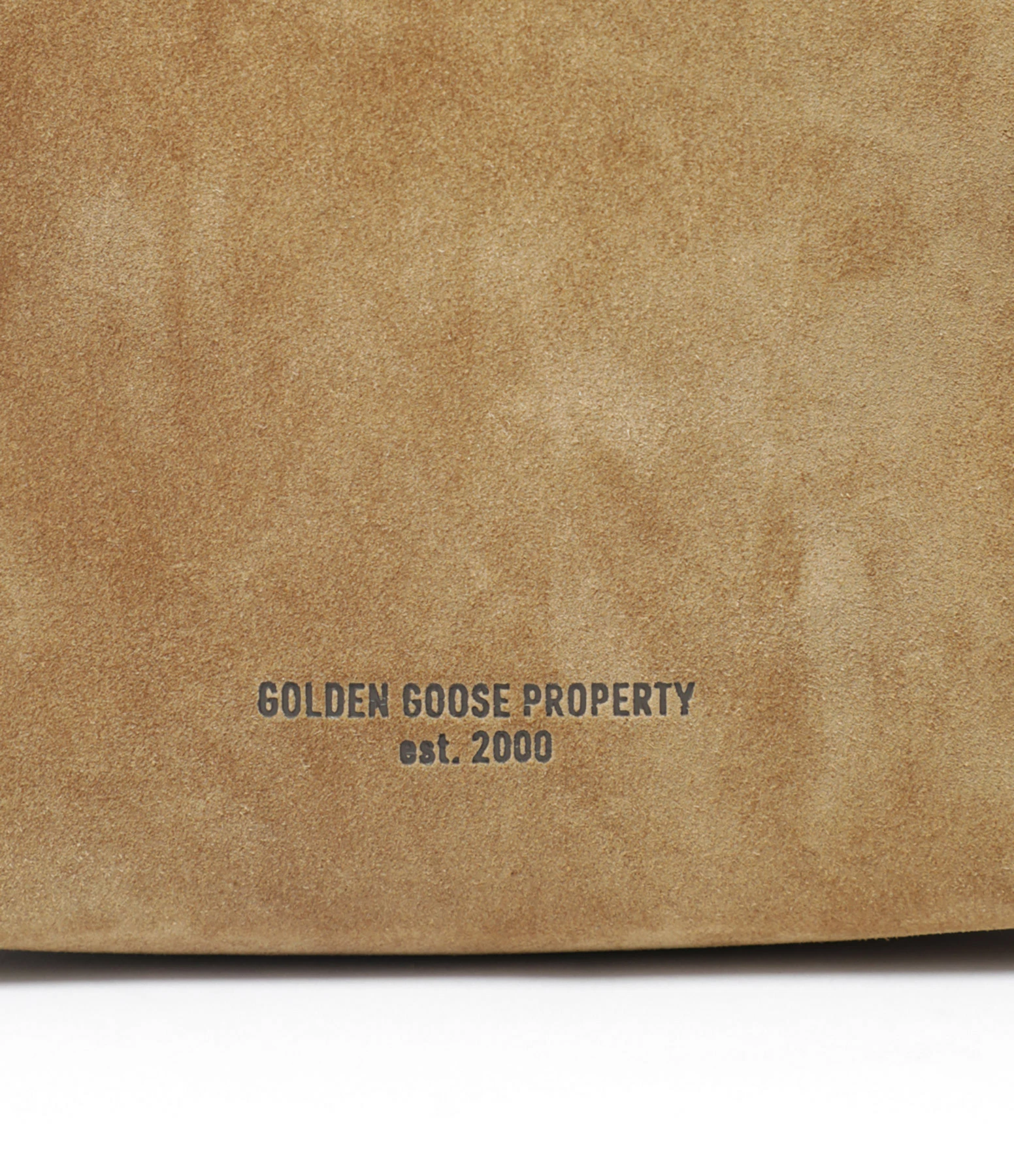 GOLDEN GOOSE Cabas Mini California Cuir Suédé Camel 6 GOLDEN GOOSE Cabas Mini California Cuir Suédé Camel – Image 4