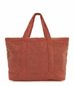 LALLA Cabas Caparica Éponge Terracotta