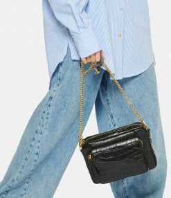 Sac Big Charly Cuir Embossé Croco Noir, Collaboration Lulli X Claris Virot 12 Sac Big Charly Cuir Embossé Croco Noir, Collaboration Lulli X Claris Virot -jerome dreyfuss shop unnamed file 680
