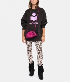 SISTA PARIS Sac Baby Uniq Cuir Souple Python Pink Devil -jerome dreyfuss shop unnamed file 699