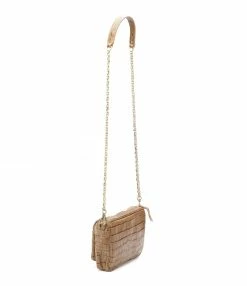 Alternative view of CLARIS VIROT Sac Charly Cuir Tabac