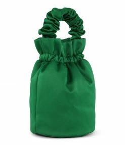 Alternative view of GANNI Sac Sceau Recyclé Vert