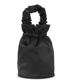Alternative view of GANNI Sac Sceau Recyclé Noir
