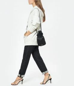 GANNI Sac Sceau Recyclé Noir 9 GANNI Sac Sceau Recyclé Noir -jerome dreyfuss shop unnamed file 724