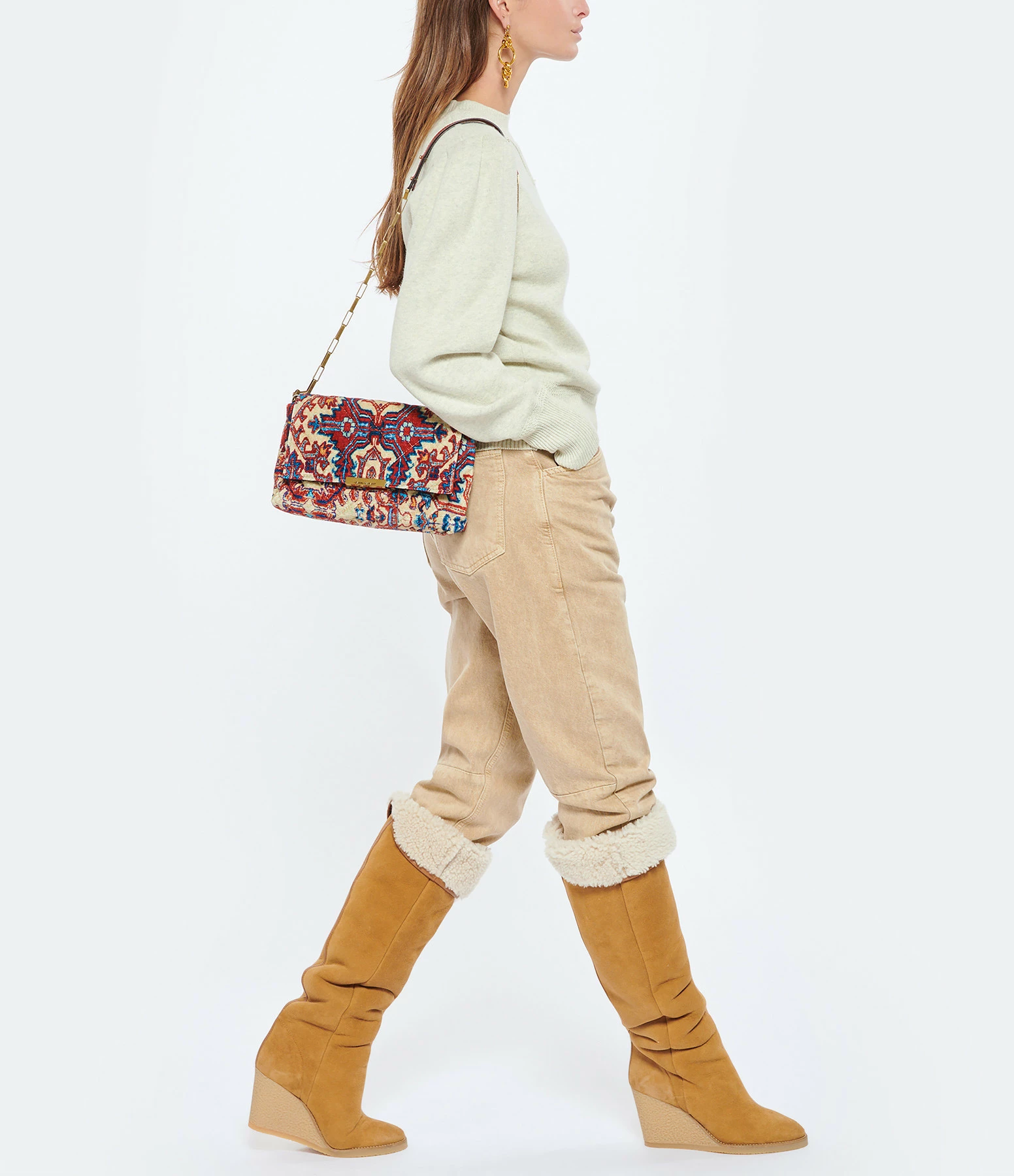 ISABEL MARANT Sac Merine Coton Multicolore 8 ISABEL MARANT Sac Merine Coton Multicolore – Image 6