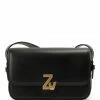 ZADIG & VOLTAIRE Sac ZV Initiale Le Mini Cuir Noir 1 ZADIG & VOLTAIRE Sac ZV Initiale Le Mini Cuir Noir -jerome dreyfuss shop unnamed file 731