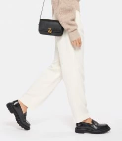 ZADIG & VOLTAIRE Sac ZV Initiale Le Mini Cuir Noir -jerome dreyfuss shop unnamed file 735