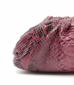 Alternative view of SISTA PARIS Sac Baby Uniq Cuir Souple Python Grenade
