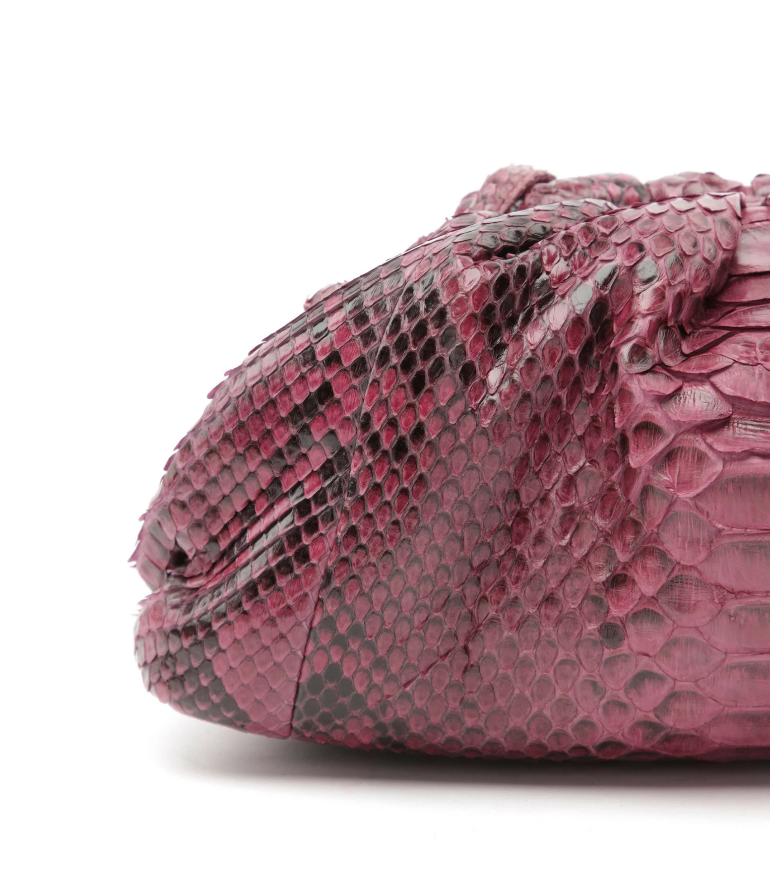 SISTA PARIS Sac Baby Uniq Cuir Souple Python Grenade 4 SISTA PARIS Sac Baby Uniq Cuir Souple Python Grenade – Image 2