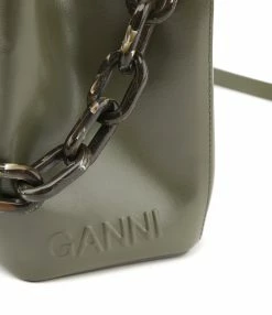 GANNI Sac Seau Cuir Recyclé Kalamata -jerome dreyfuss shop unnamed file 746