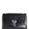AMI PARIS Sac Voulez-Vous Cuir Noir -jerome dreyfuss shop unnamed file 750