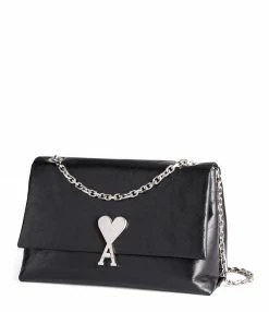 Alternative view of AMI PARIS Sac Voulez-Vous Cuir Noir