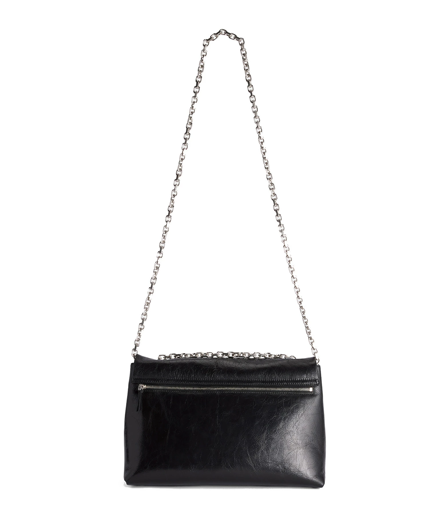 AMI PARIS Sac Voulez-Vous Cuir Noir 5 AMI PARIS Sac Voulez-Vous Cuir Noir – Image 3