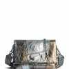 ZADIG & VOLTAIRE Sac Rocky Vintage Metal Patchwork Cuir Argenté -jerome dreyfuss shop unnamed file 763