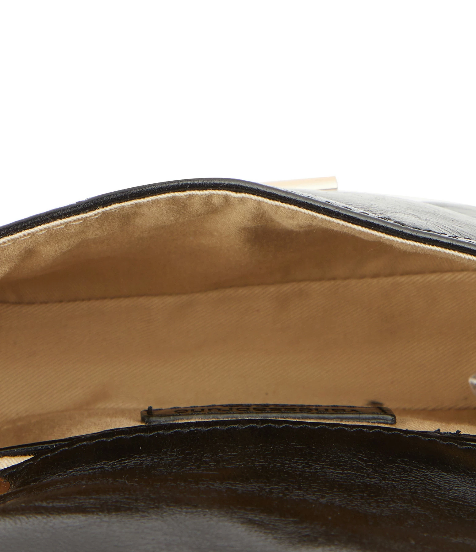 VANESSA BRUNO Sac Nano Moon Cuir Vachette Noir 6 VANESSA BRUNO Sac Nano Moon Cuir Vachette Noir – Image 4