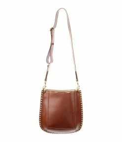 Alternative view of ISABEL MARANT Sac Oskan Cuir Cognac