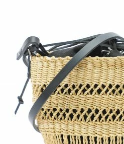 MUUN Panier Mini Minette Naturel Noir 11 MUUN Panier Mini Minette Naturel Noir -jerome dreyfuss shop unnamed file 81