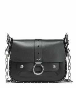 Sac Kate Cuir Noir, Collaboration Zadig & Voltaire X Kate Moss