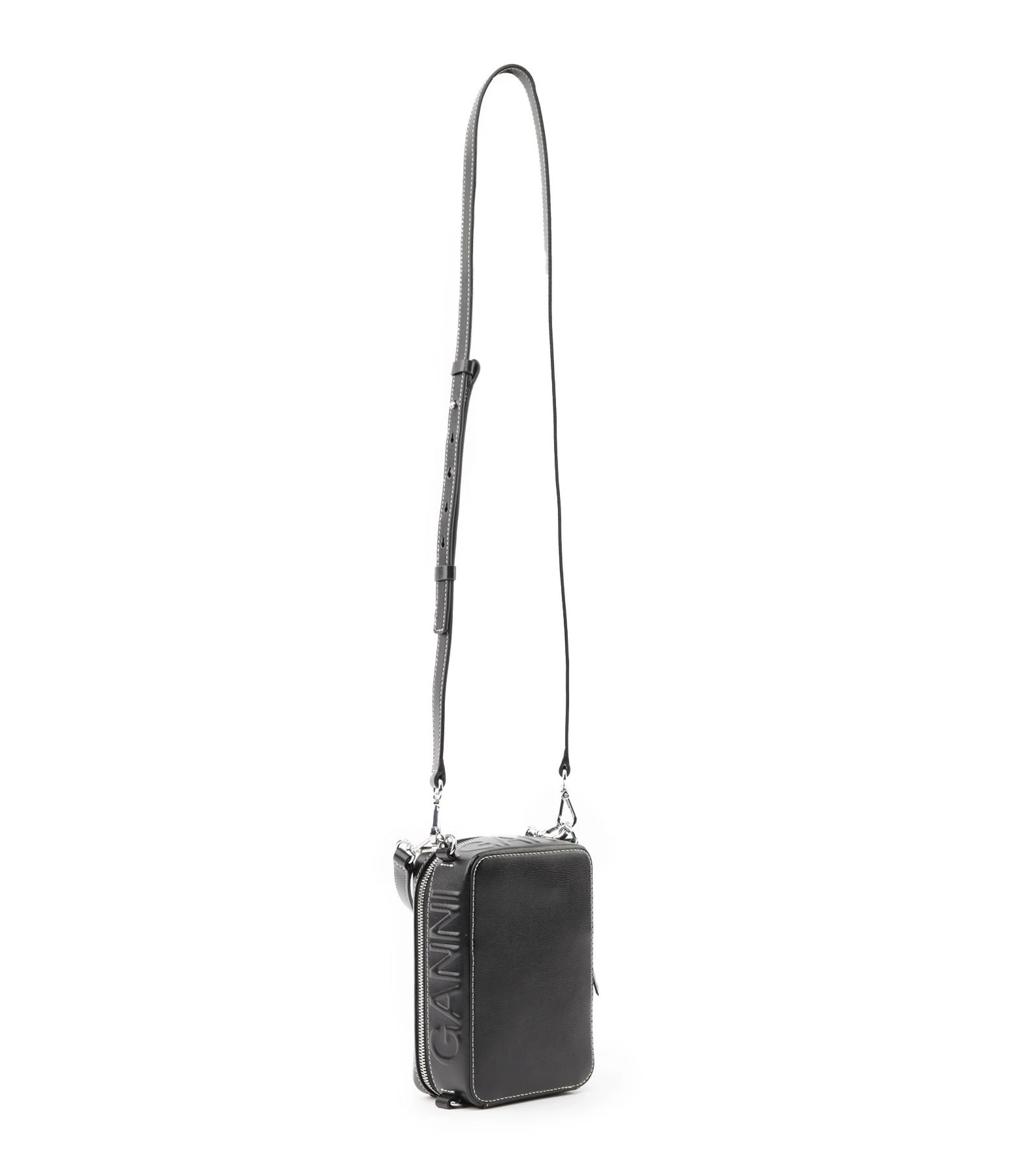 GANNI Sac Zip Noir 5 GANNI Sac Zip Noir – Image 3