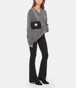 VANESSA BRUNO Sac Nano Moon Cuir Suédé Noir 13 VANESSA BRUNO Sac Nano Moon Cuir Suédé Noir -jerome dreyfuss shop unnamed file 849