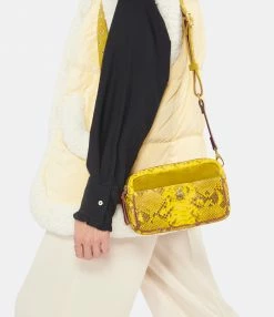 CLARIS VIROT Sac Lily Python Safran 12 CLARIS VIROT Sac Lily Python Safran -jerome dreyfuss shop unnamed file 854