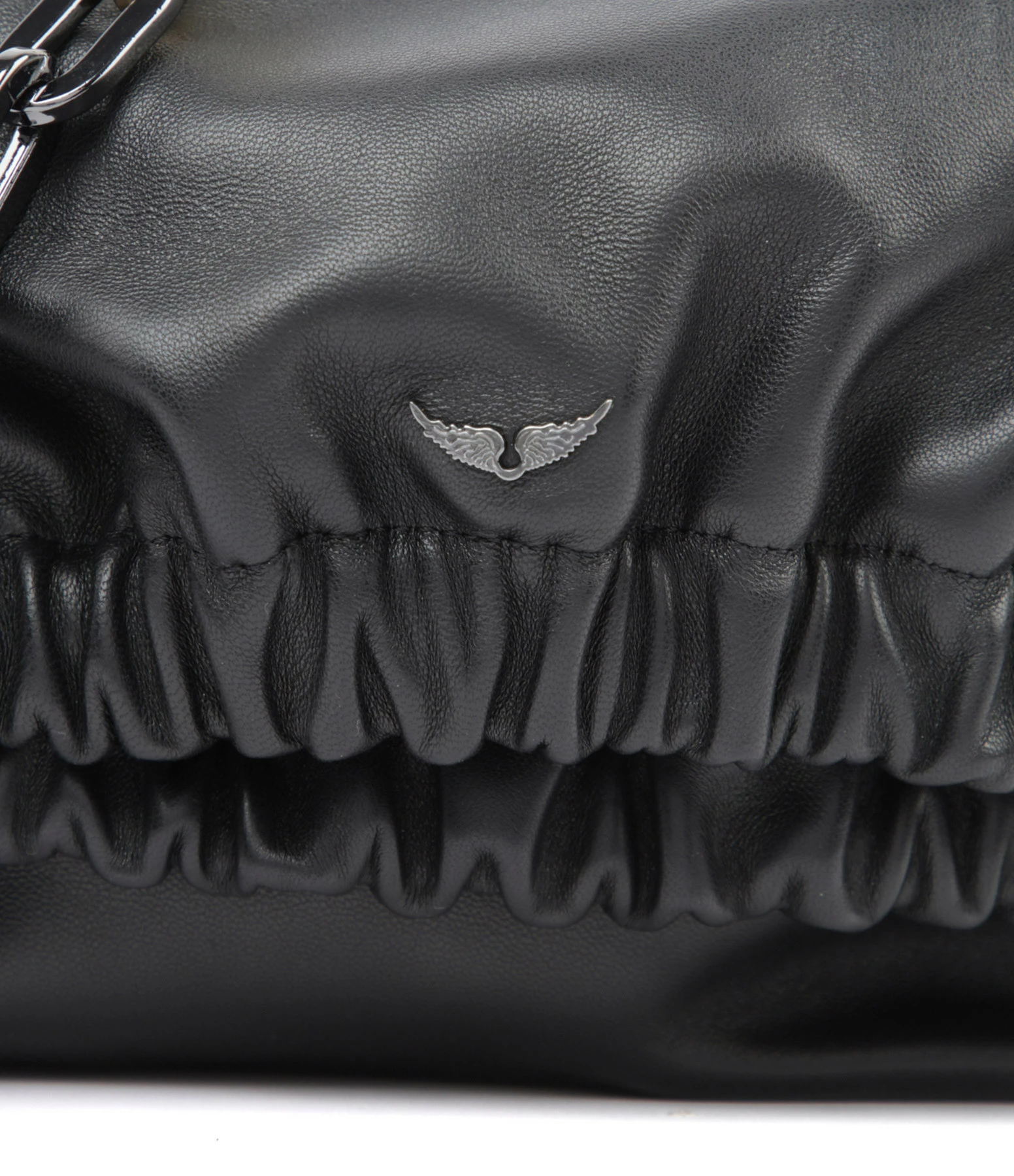 ZADIG & VOLTAIRE Sac Rockyssime Cuir Noir 6 ZADIG & VOLTAIRE Sac Rockyssime Cuir Noir – Image 4
