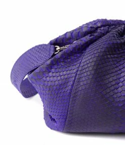 SISTA PARIS Sac Big Uniq Cuir Souple Python Bleu Noir -jerome dreyfuss shop unnamed file 890