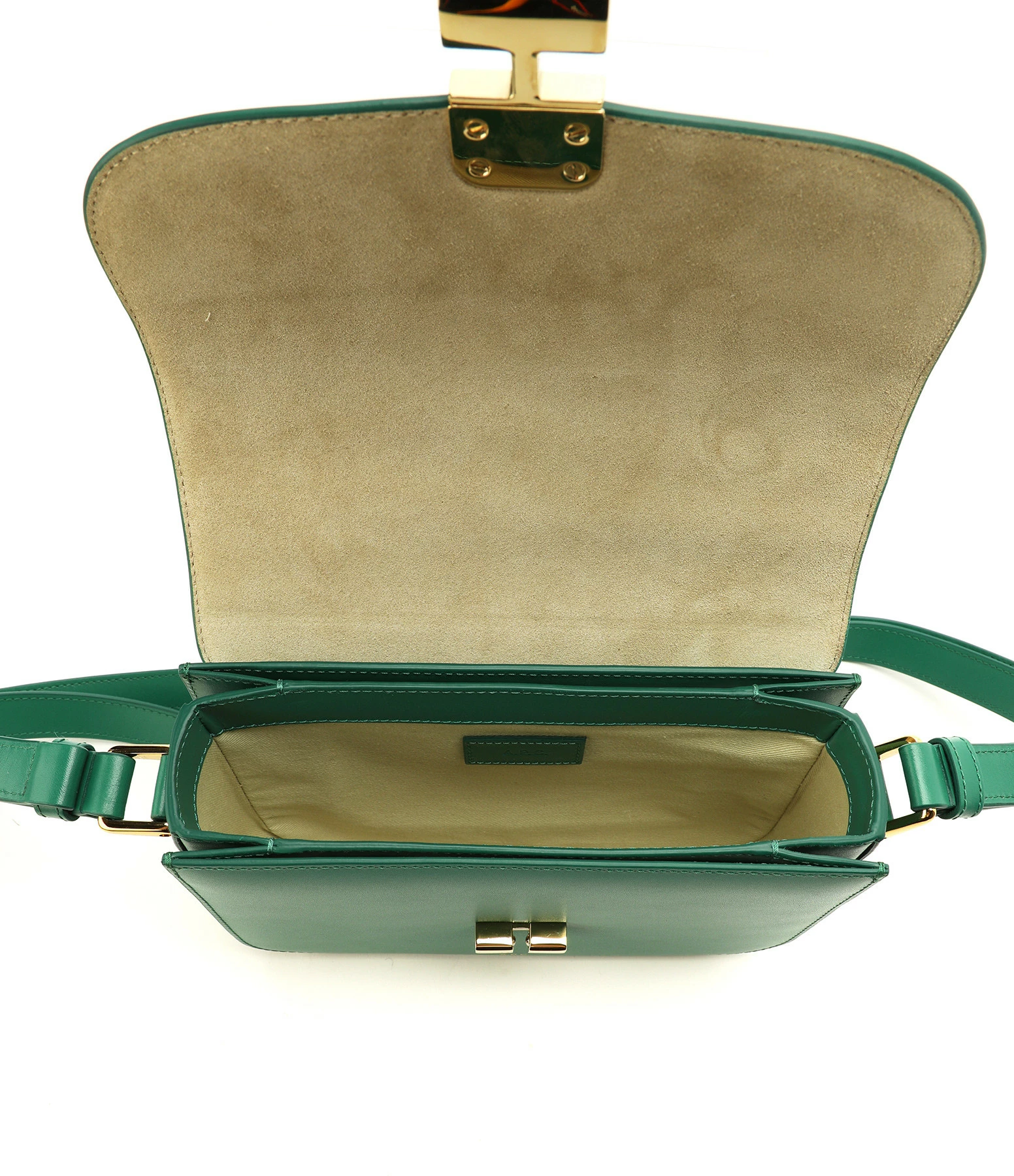 A.P.C. Sac Grace Mini Cuir Lisse Vert 5 A.P.C. Sac Grace Mini Cuir Lisse Vert – Image 3