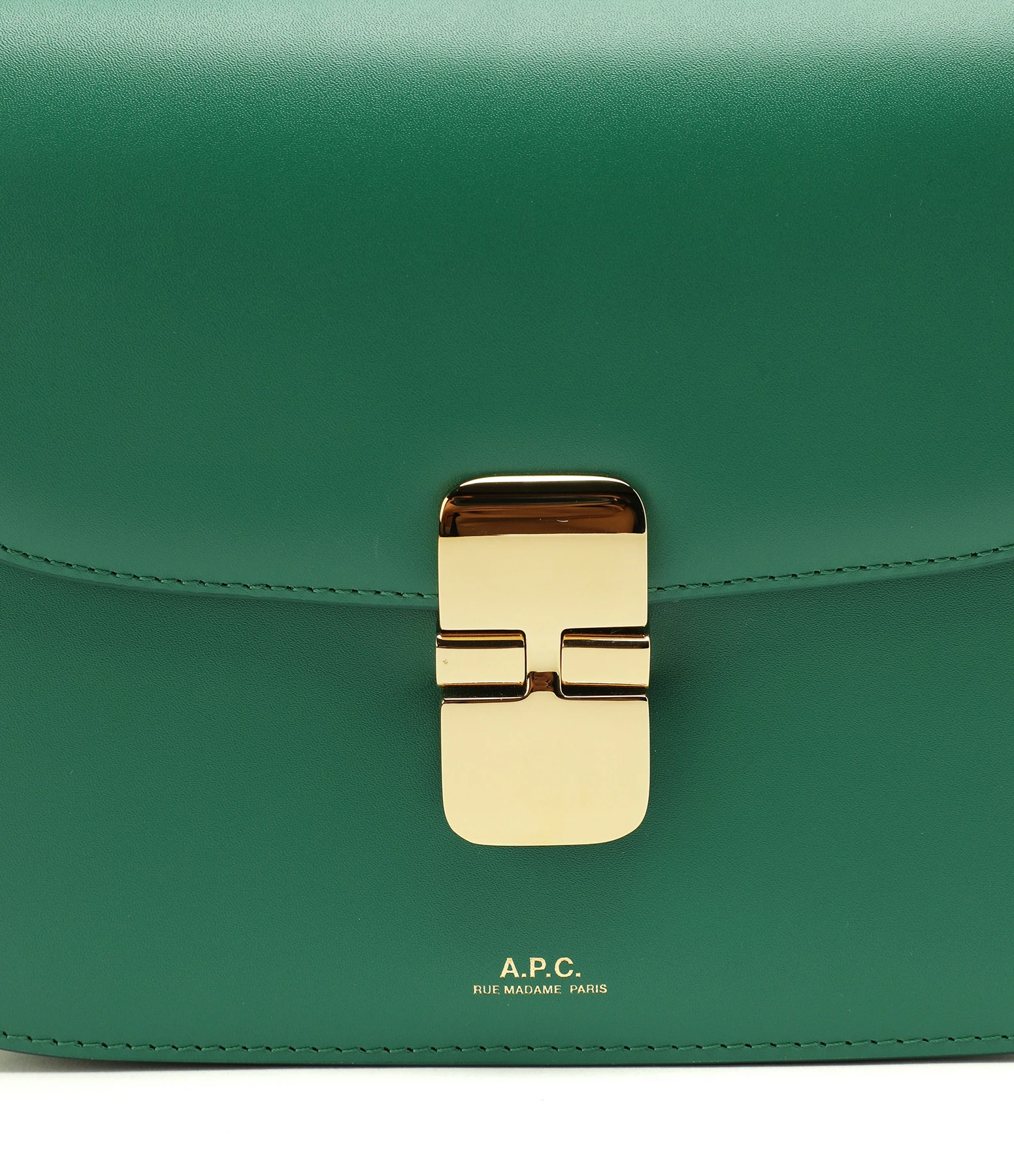 A.P.C. Sac Grace Mini Cuir Lisse Vert 6 A.P.C. Sac Grace Mini Cuir Lisse Vert – Image 4