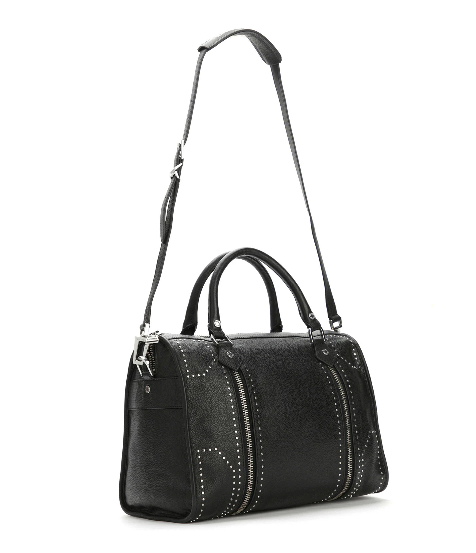 ZADIG & VOLTAIRE Sac Sunny Medium Cuir Grainé Noir 4 ZADIG & VOLTAIRE Sac Sunny Medium Cuir Grainé Noir – Image 2