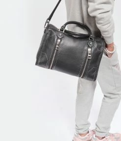 ZADIG & VOLTAIRE Sac Sunny Medium Cuir Grainé Noir 12 ZADIG & VOLTAIRE Sac Sunny Medium Cuir Grainé Noir -jerome dreyfuss shop unnamed file 931