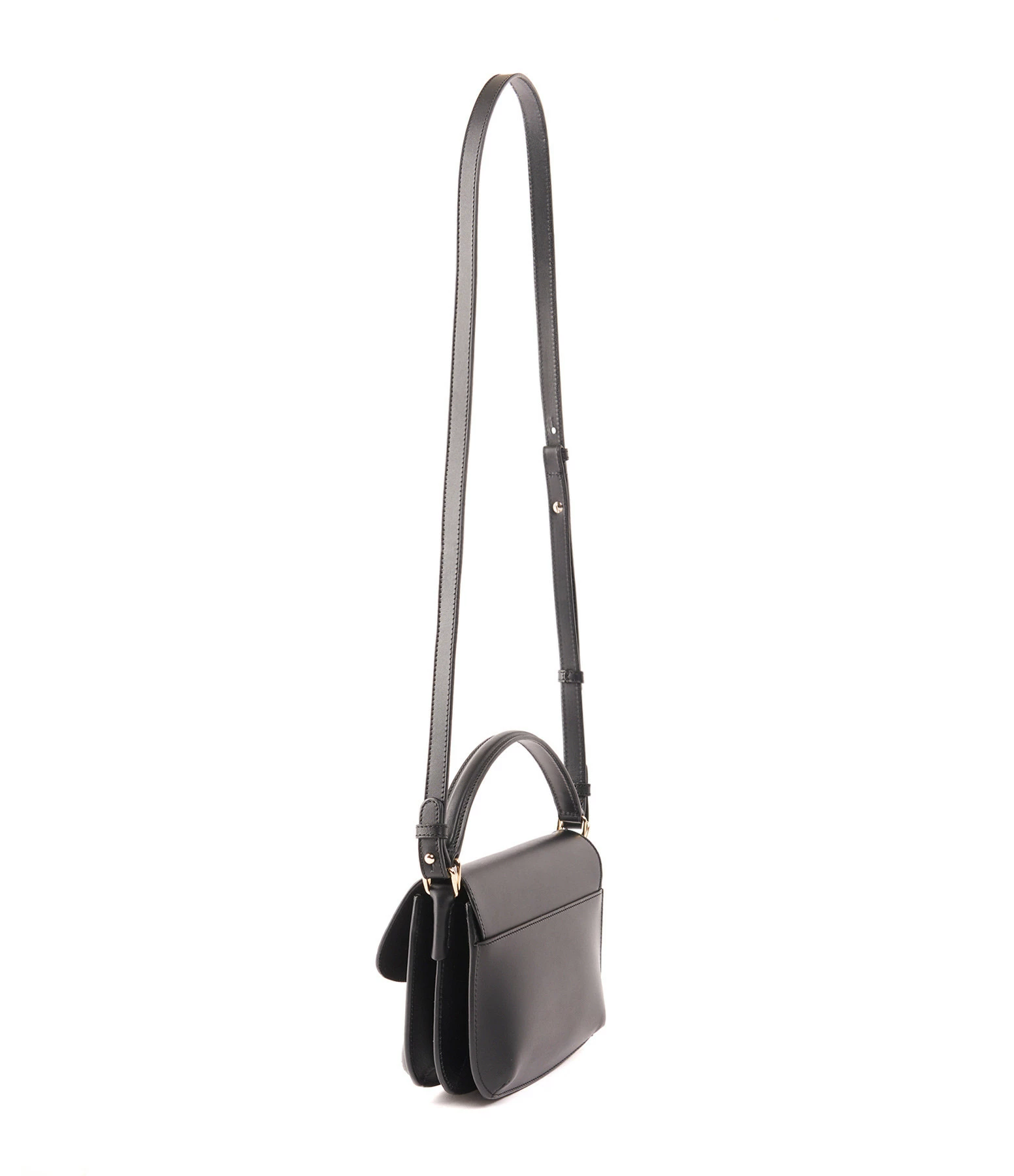 A.P.C. Sac Sarah Épaule Sangle Mini Cuir Noir 4 A.P.C. Sac Sarah Épaule Sangle Mini Cuir Noir – Image 2