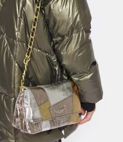 ZADIG & VOLTAIRE Bandoulière Chaîne Cuir Grainé Noir Doré 10 ZADIG & VOLTAIRE Bandoulière Chaîne Cuir Grainé Noir Doré -jerome dreyfuss shop unnamed file 942