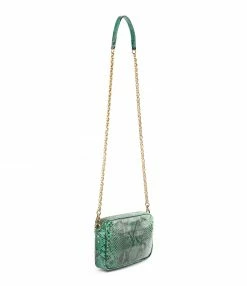 CLARIS VIROT Sac Charly Python Menthe 9 CLARIS VIROT Sac Charly Python Menthe -jerome dreyfuss shop unnamed file 956