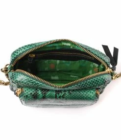 CLARIS VIROT Sac Charly Python Menthe 10 CLARIS VIROT Sac Charly Python Menthe -jerome dreyfuss shop unnamed file 957