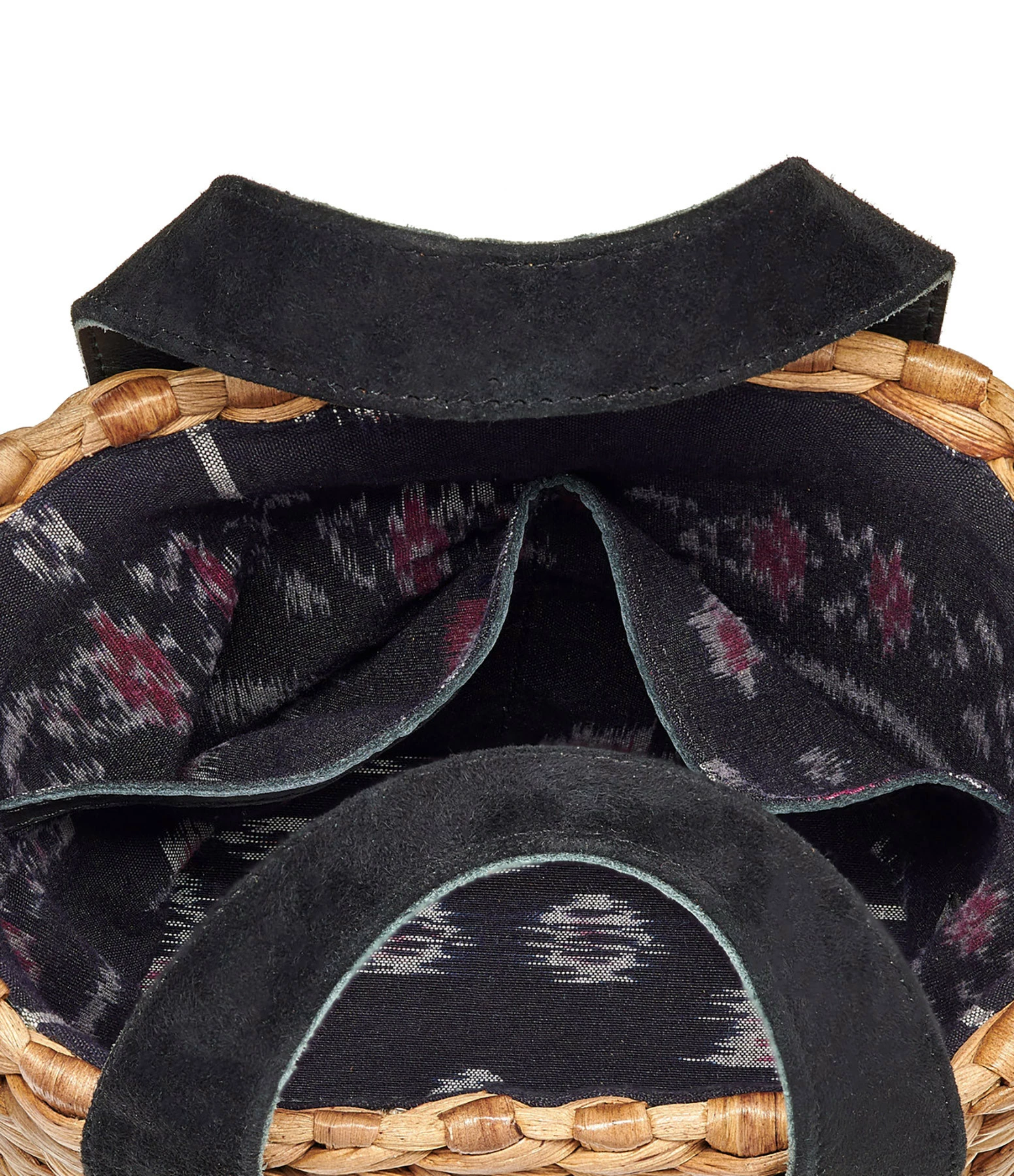 CLARIS VIROT Panier Joe Cuir Noir 5 CLARIS VIROT Panier Joe Cuir Noir – Image 3