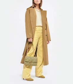 VANESSA BRUNO Sac Moon MM Kaki -jerome dreyfuss shop unnamed file 973
