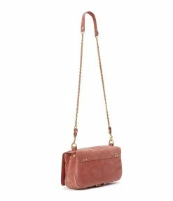 Alternative view of JEROME DREYFUSS Sac Bobi Cuir Suédé Bois De Rose